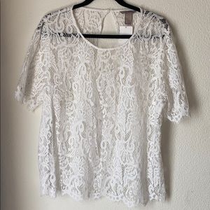 H & M lace top